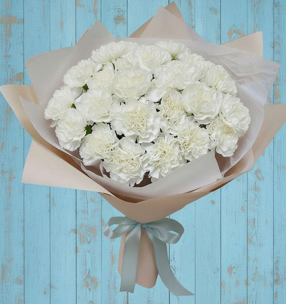 Букет цветов из: Гвоздики в Новом Чиркее