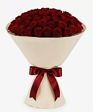 Букет 101 Бордовая роза Блэк Бакарра в Новом Чиркее