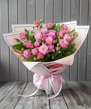 Букет Розовый кустик в Новом Чиркее
