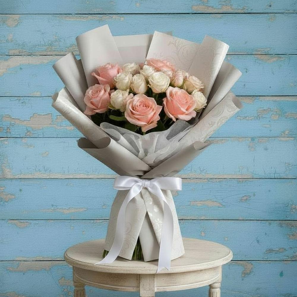 Букет цветов из: Розы в Новом Чиркее