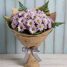 Букет цветов из:  Хризантемы в Новом Чиркее