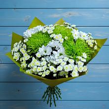 Букет цветов из:  Хризантемы в Новом Чиркее