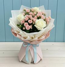 Букет цветов из:  Розы в Новом Чиркее