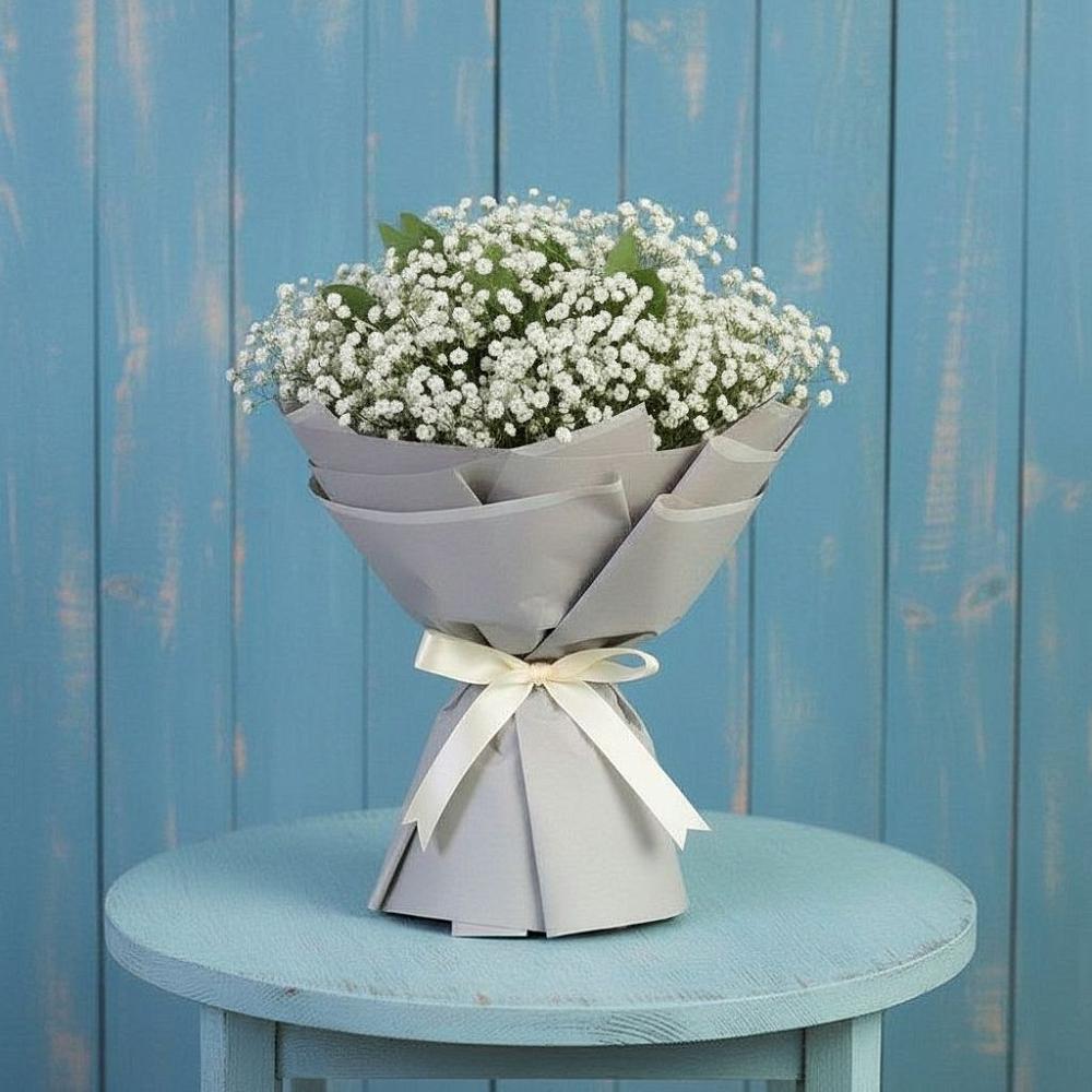 Букет цветов из: Гипсофила в Новом Чиркее