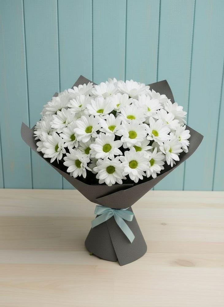 Букет цветов из: Хризантемы в Новом Чиркее