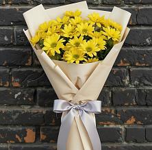Букет цветов из:  Хризантемы в Новом Чиркее