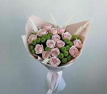 Букет цветов из:  Розы и Хризантемы в Новом Чиркее