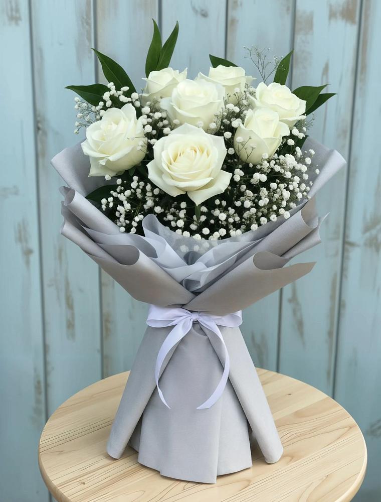 Букет цветов из: Розы в Новом Чиркее