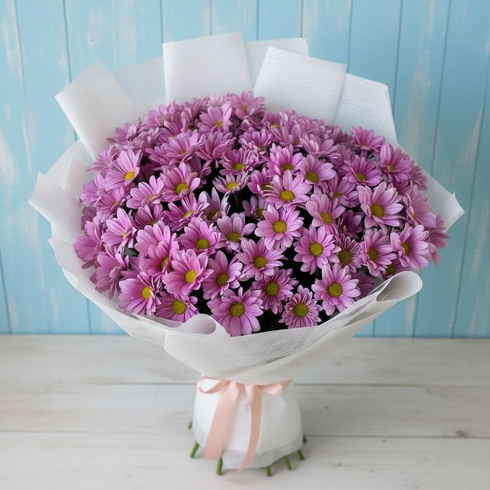 Букет цветов из: Хризантемы в Новом Чиркее