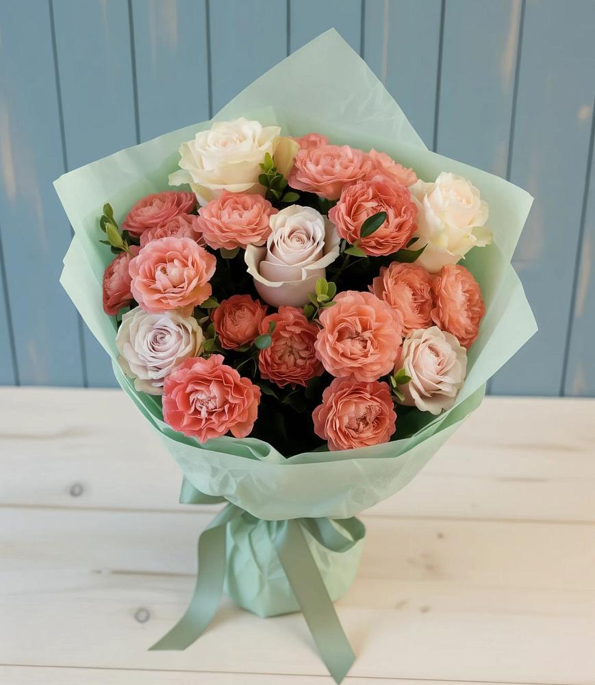 Букет цветов из: Розы в Новом Чиркее