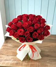 Букет 29 Красных роз в Новом Чиркее