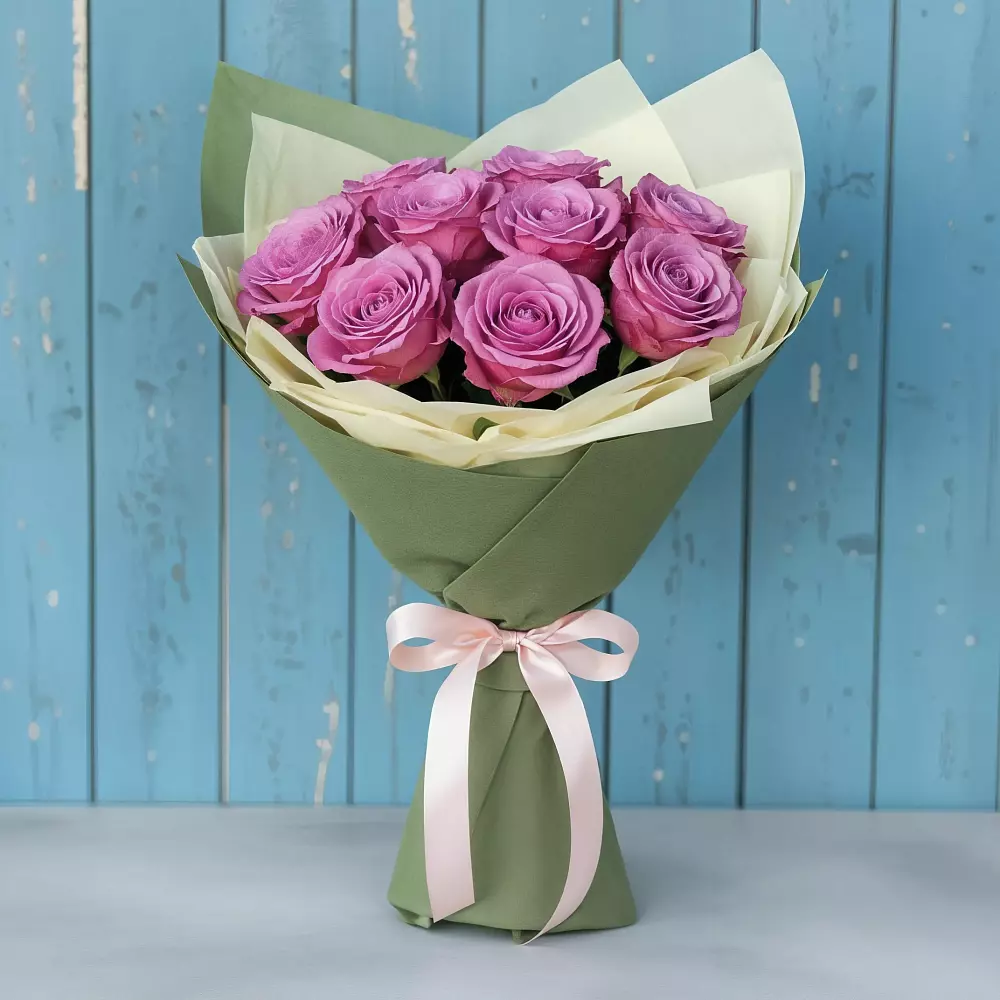 Букет Розы Фёрст Леди в Новом Чиркее