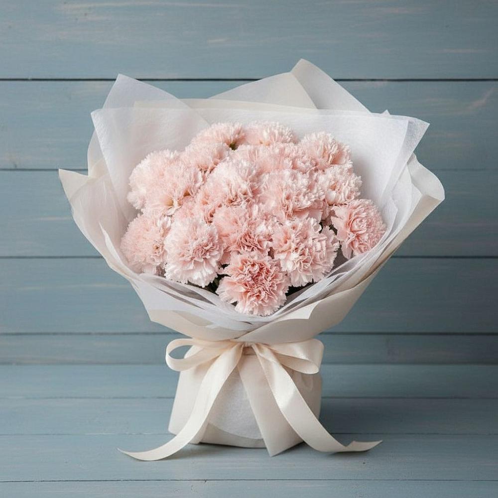 Букет цветов из: Гвоздики в Новом Чиркее