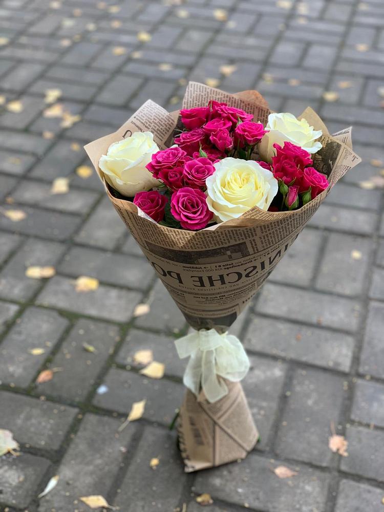 Букет цветов из: Розы в Новом Чиркее