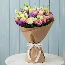 Букет цветов из:  Лизиантусы в Новом Чиркее